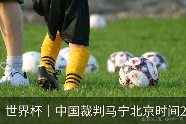 世界杯｜中国裁判马宁北京时间21日登场任主裁